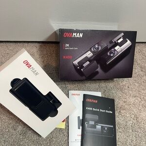OVAMAN K400 2K QHD Dash Cam